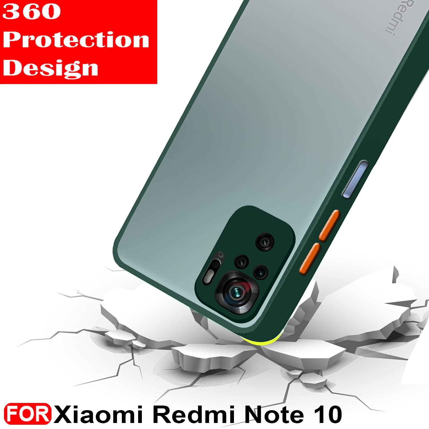 Redmi Note 10 Back Cover Case Smoke Note 10S Back Cover Case Smoke