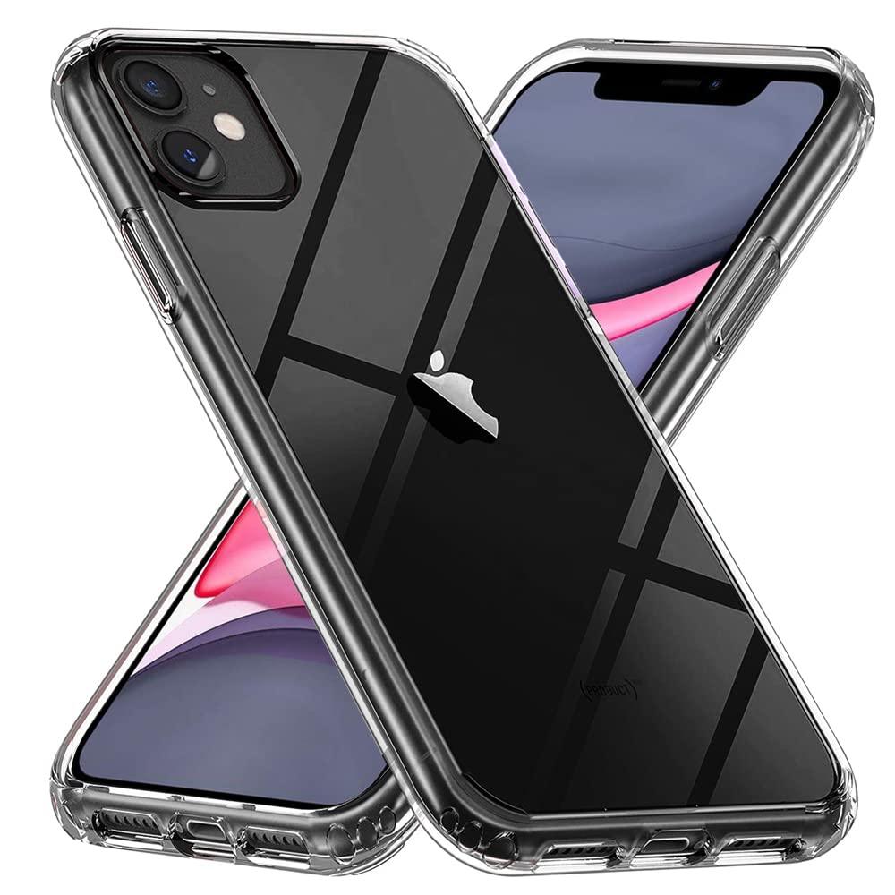 ValueActive Crystal Clear Hard TPU Camera & Drop Protection Bumper Back Case Cover for iPhone 11 - ValueActive