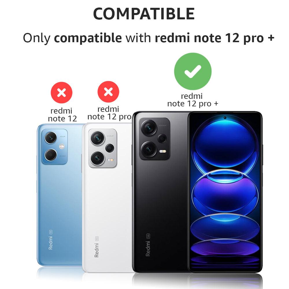 ValueActive Crystal Clear Camera Protection Back Cover Case For Redmi Note 12 Pro Plus 5G - ValueActive