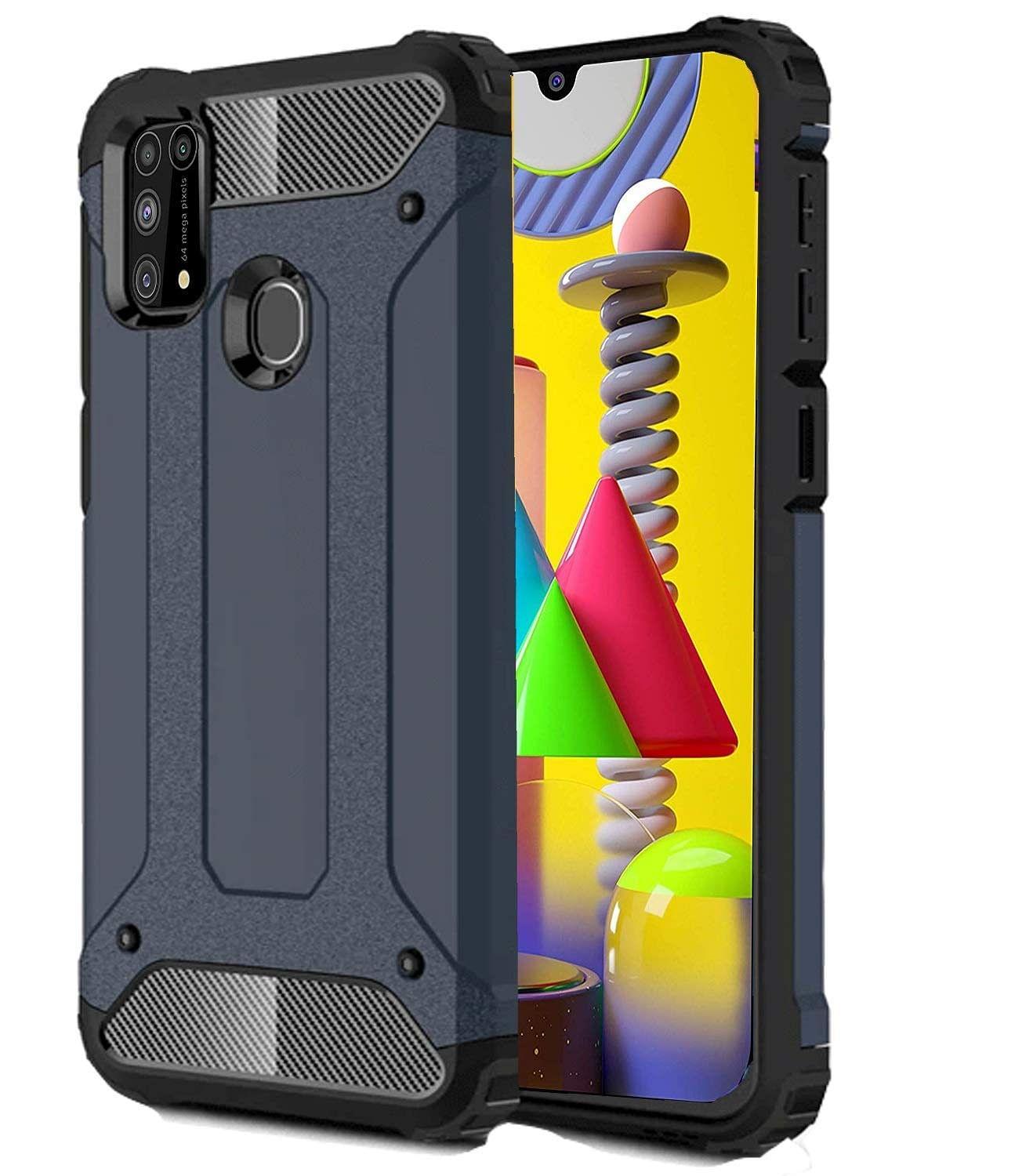 ValueActive Shock Proof 360 Protection Bumper Back Cover Case for Samsung Galaxy M31 / F41 / M31 Prime - ValueActive