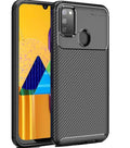 ValueActive Carbon Fiber Back Cover for Samsung Galaxy M21 / M21 2021 Edition / M30s - ValueActive