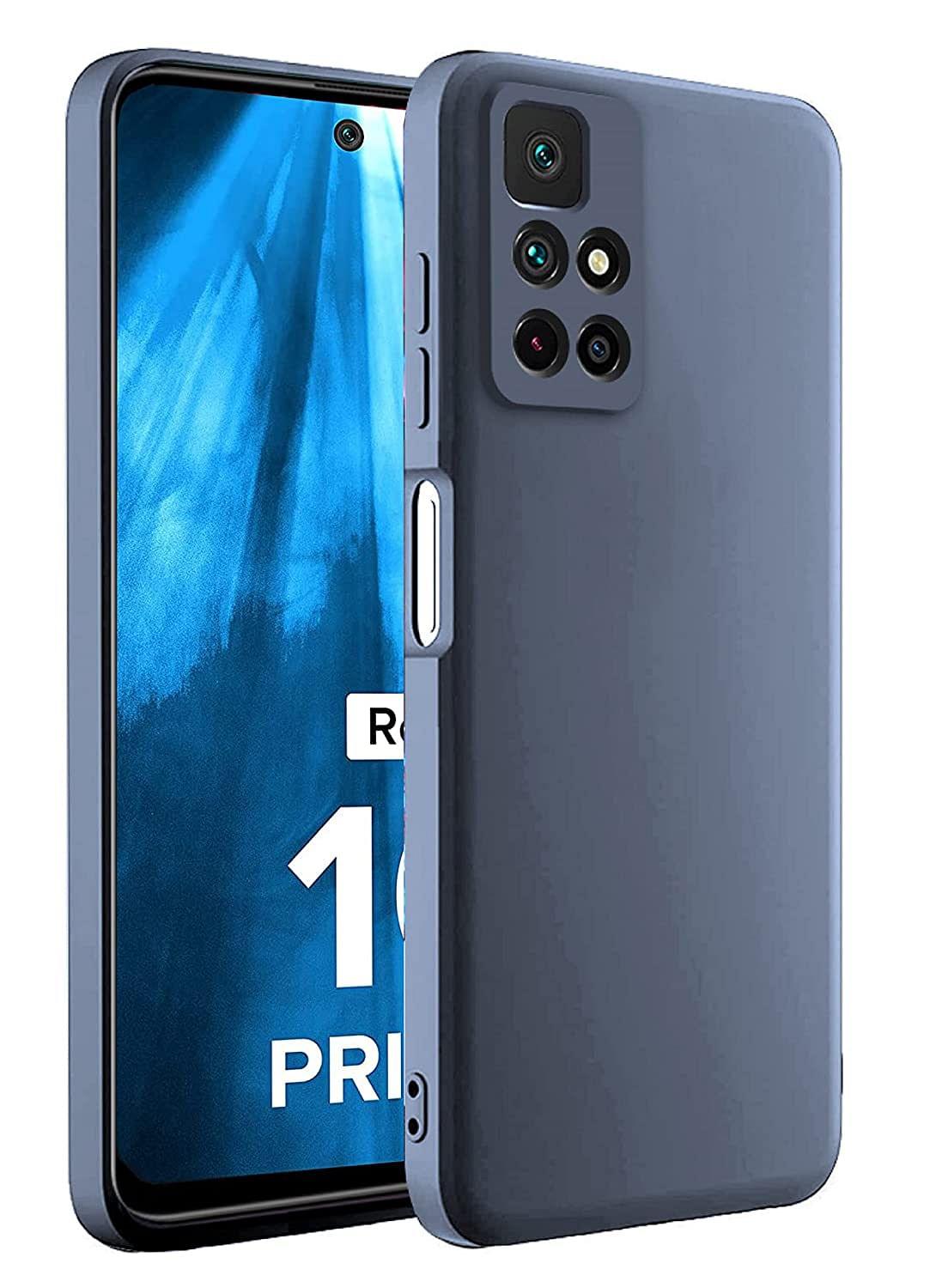 Mi Redmi 10 Prime Back Cover Case Liquid Silicone