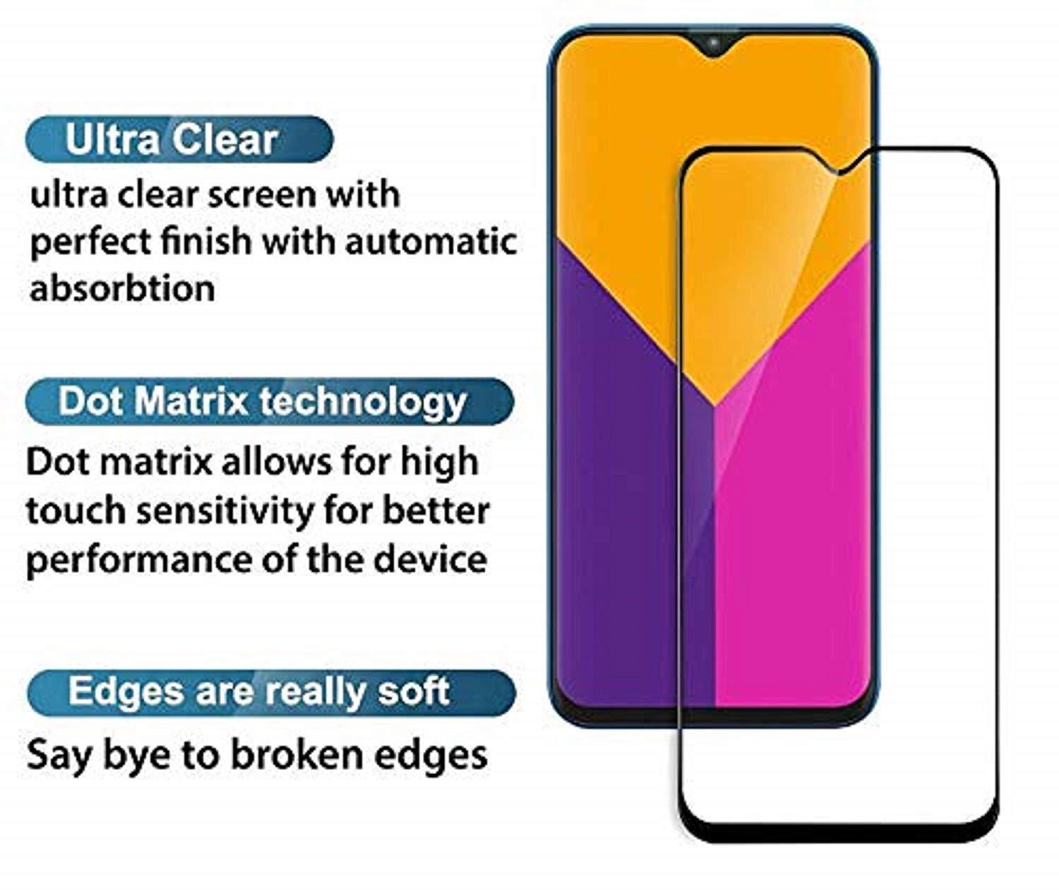 ValueActive Screen Protector 6D Tempered Glass For Samsung Galaxy M20 - ValueActive