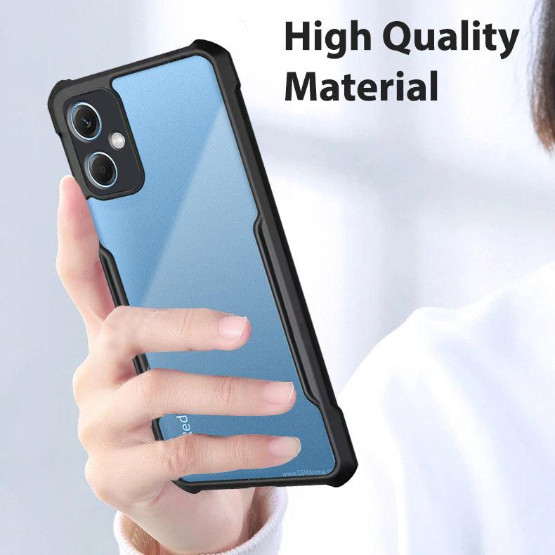 ValueActive Crystal Clear Camera Protection Back Cover Case For Redmi Note 12 5G - ValueActive