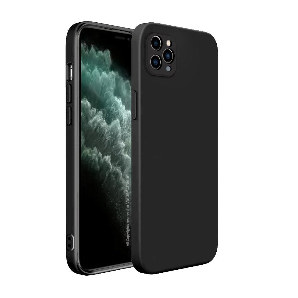 ValueActive Camera Protection Soft liquid Silicone Back Case Cover for Apple iPhone 11 Pro - ValueActive