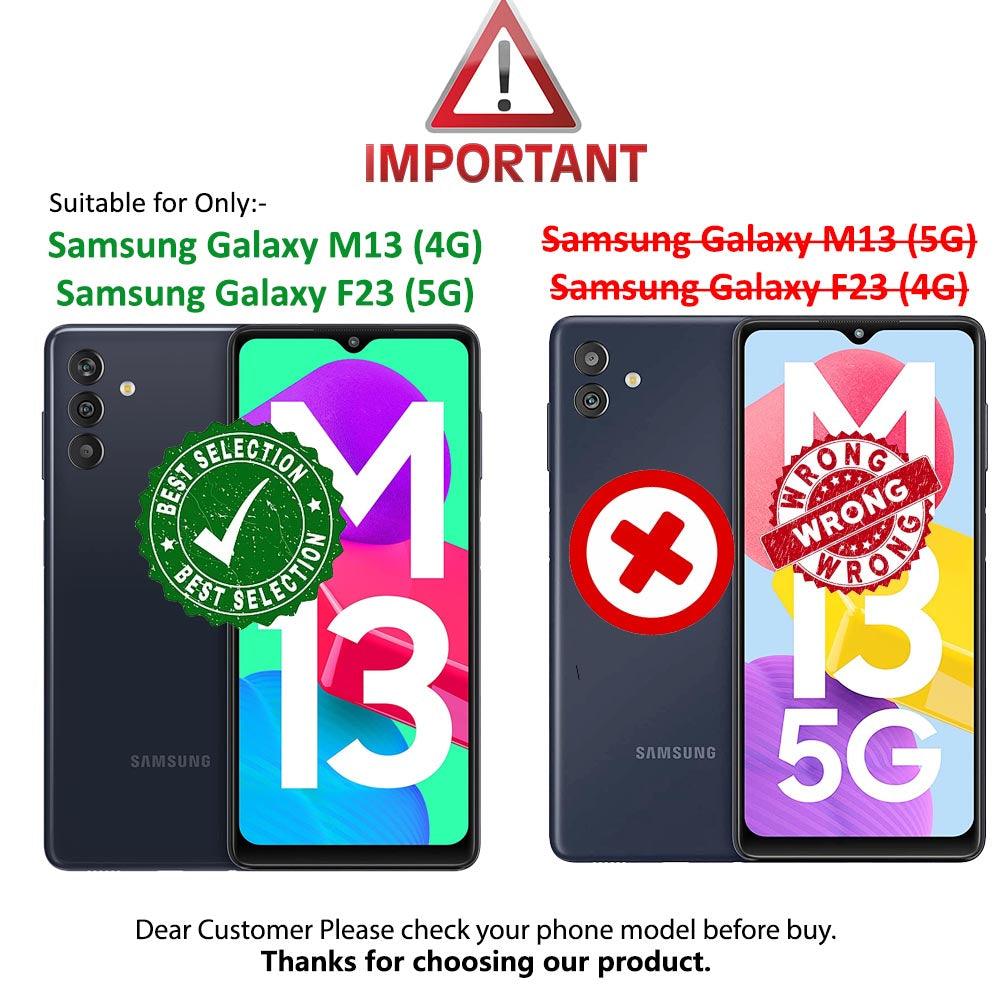 Samsung Galaxy M13 Back Cover Case Liquid Silicone
