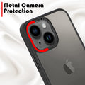 Valueactive Metal Camera Guard Acrylic Clear Back Cover Case for Apple iPhone 14 Plus (6.7 Inch) - ValueActive