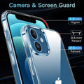 ValueActive Crystal Clear Hard TPU Camera & Drop Protection Back Case Cover for iPhone 12 / iPhone 12 Pro - ValueActive