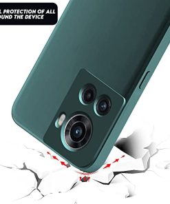 Winble Back Case Cover for OnePlus 10R 5G Back Cover Case Camera Protection Soft Liquid Silicone Protective Back Cover Designed for OnePlus 10ROne Plus 10R Green 0 0