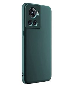 Winble Back Case Cover for OnePlus 10R 5G Back Cover Case Camera Protection Soft Liquid Silicone Protective Back Cover Designed for OnePlus 10ROne Plus 10R Green 0 4