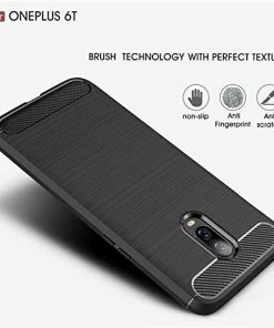 Winble Back Case Cover for OnePlus 6T Back Cover Case Cover Shock Proof Slim Rugged Armor Drop Tested Back Cover for OnePlus 6T 0 0