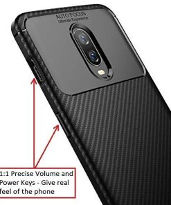 Winble Back Case Cover for OnePlus 6T OnePlus 7 Back Cover Case Cover Shock Proof Slim Rugged Armor Drop Tested Back Cover for OnePlus 6T OnePlus 7 Black 0 3