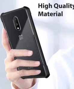 Winble Back Case Cover for OnePlus 6T OnePlus 7 Back Cover Crystal Clear Camera Protection Airbag PC TPU Bumper Back Cover for OnePlus 6T OnePlus 7 0 3