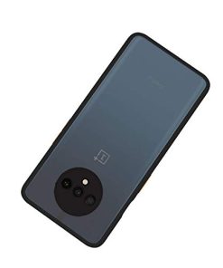 Winble Back Case Cover for OnePlus 7T Back Cover Slim Camera Protection Shockproof Anti Slip Grip PC TPU Smock Back Cover for OnePlus 7T One Plus 7T Black 0 1