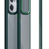 Winble Back Case Cover for OnePlus Nord CE 2 5G Back Cover Metal Camera Guard Acrylic Clear Protective Back Cover for OnePlus Nord CE 2 5G One Plus Nord CE 2 5G Green 0