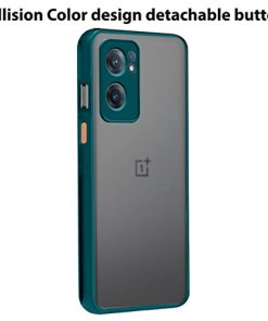 Winble Back Case Cover for OnePlus Nord CE 2 5G Back Cover Slim Camera Protection Shockproof Anti Slip Grip PC TPU Smock Back Cover for OnePlus Nord CE 2 5G One Plus Nord CE 2 5G Green 0 0