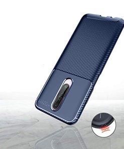 Winble Back Case Cover for Redmi K30 Poco X2 Back Cover Case Cover Shock Proof Slim Rugged Armor Drop Tested Back Cover for Redmi K30 Poco X2 Blue 0 1