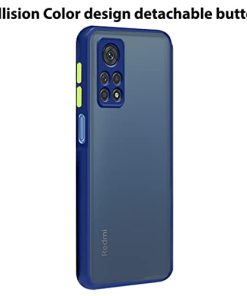 Winble Back Case Cover for Redmi Note 11 11S Back Cover Slim Camera Protection Shockproof Anti Slip Grip PC TPU Smock Back Cover for Redmi Note 11 Redmi Note 11S Blue 0 0