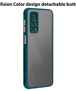 Winble Back Case Cover for Redmi Note 11 ProNote 11 Pro Plus 5G Back Cover Slim Camera Protection Shockproof Anti Slip Grip PC TPU Smock Back Cover for Redmi Note 11 ProNote 11 Pro 5G Green 0 0