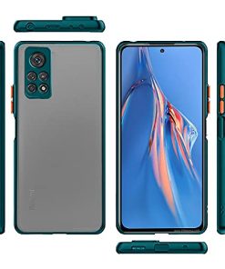 Winble Back Case Cover for Redmi Note 11 ProNote 11 Pro Plus 5G Back Cover Slim Camera Protection Shockproof Anti Slip Grip PC TPU Smock Back Cover for Redmi Note 11 ProNote 11 Pro 5G Green 0 3