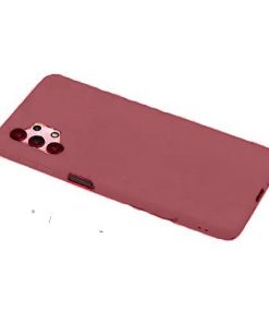 Winble Back Case Cover for Samsung Galaxy M32 5G Back Cover Case Camera Protection Soft Silicon Protective Back Cover Designed for Samsung Galaxy M32 5G Red 0 1