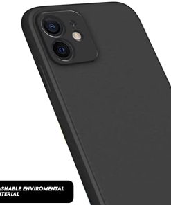 Winble Back Case Cover for iPhone 11 Back Cover Case Camera Protection Soft Liquid Silicone Protective Back Cover Designed for iPhone 11 Black 0 2