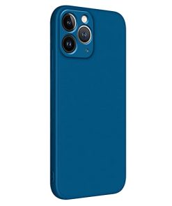 Winble Back Case Cover for iPhone 11 Pro Back Cover Case Camera Protection Soft Liquid Silicone Protective Back Cover Designed for iPhone 11 Pro Blue 0 3