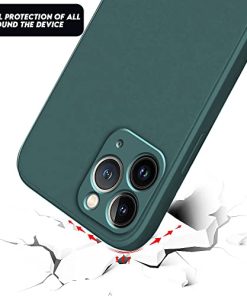 Winble Back Case Cover for iPhone 11 Pro Back Cover Case Camera Protection Soft Liquid Silicone Protective Back Cover Designed for iPhone 11 Pro Green 0 0