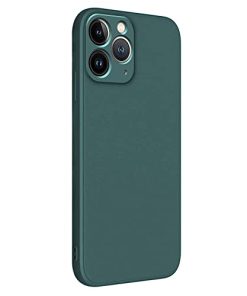 Winble Back Case Cover for iPhone 11 Pro Back Cover Case Camera Protection Soft Liquid Silicone Protective Back Cover Designed for iPhone 11 Pro Green 0 4