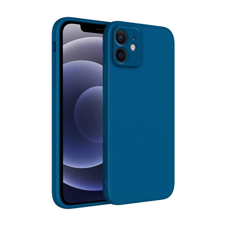 Winble Back Case Cover for iPhone 12 Mini Back Cover Case Camera Protection Soft Liquid Silicone Protective Back Cover Designed for iPhone 12 Mini Blue 0