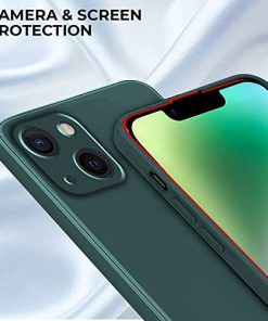 Winble Back Case Cover for iPhone 14 Back Cover Case Camera Protection Soft Liquid Silicone Protective Back Cover Designed for iPhone 14 Green 0 1