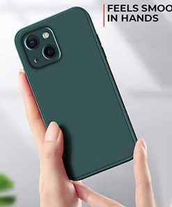 Winble Back Case Cover for iPhone 14 Back Cover Case Camera Protection Soft Liquid Silicone Protective Back Cover Designed for iPhone 14 Green 0 3