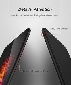 Winble Back Case for Moto E4 Plus Back Cover Soft Flexible Ultra Silicon Protective for Moto E4 Plus Black 0 1