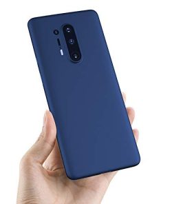 Winble Back Case for OnePlus 8 Pro Back Cover Soft Flexible Ultra Silicon Protective for OnePlus 8 Pro Blue 0 1