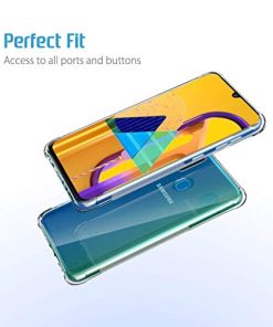 Winble Back Case for Samsung Galaxy M21 M21 2021 Edition M30s Back Cover Slim Crystal Clear Camera Protection Built in Anti Slip Grip Back Cover for Samsung Galaxy M21 2021 EditionTransparent 0 3