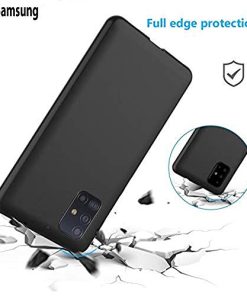 Winble Back Case for Samsung Galaxy M31s Back Cover Soft Flexible Ultra Silicone Protective for Samsung Galaxy M31s Black 0 1