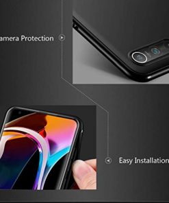 Winble Back Case for Xiaomi Mi 10 5G Mi 10 Pro 5G Back Cover Soft Flexible Ultra Silicon Protective for Xiaomi Mi 10 5G Mi 10 Pro 5G Black 0 4