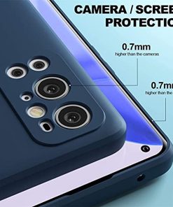 Winble Back Cover For OnePlus 9 Pro SiliconeBlue 0 1