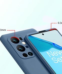 Winble Back Cover For OnePlus 9 Pro SiliconeBlue 0 3