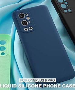 Winble Back Cover For OnePlus 9 Pro SiliconeBlue 0 4