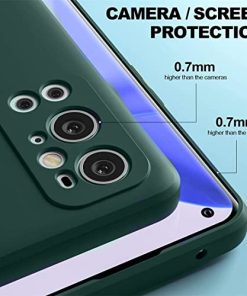 Winble Back Cover For OnePlus 9 Pro SiliconeGreen 0 2