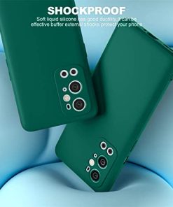 Winble Back Cover For OnePlus 9 Pro SiliconeGreen 0 3