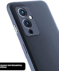 Winble Back Cover For OnePlus 9 SiliconeGrey 0 3