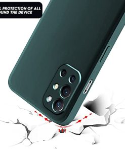 Winble Back Cover For OnePlus 9R SiliconeGreen 0 1