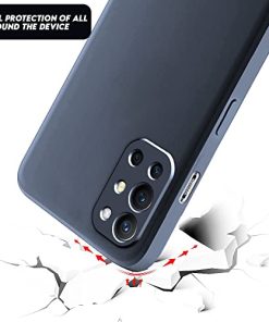 Winble Back Cover For OnePlus 9R SiliconeGrey 0 1