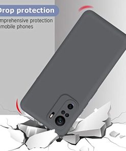 Winble Back Cover For Redmi Note 10 Note 10s SiliconeBlack 0 3