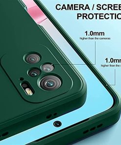 Winble Back Cover For Redmi Note 10 Note 10s SiliconeGreen 0 1