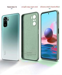 Winble Back Cover For Redmi Note 10 Note 10s SiliconeGreen 0 5