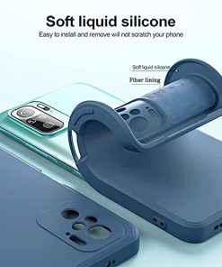 Winble Back Cover For Redmi Note 10 Note 10s SiliconeGrey 0 4