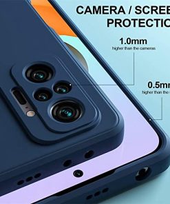 Winble Back Cover For Redmi Note 10 Pro Max Redmi note 10 pro SiliconeBlue 0 2